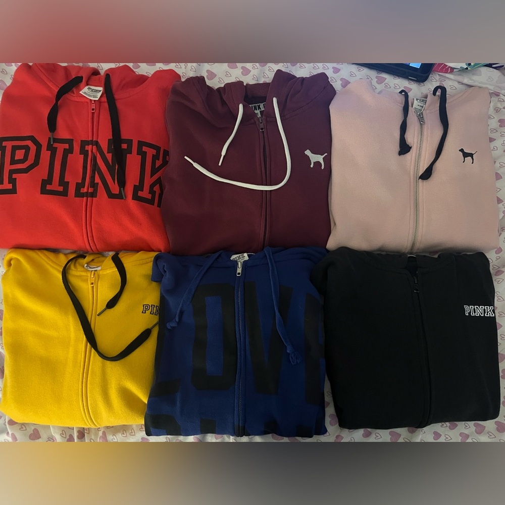 Pink / Victoria Secret Hoodies! (Bundle or Seperate)